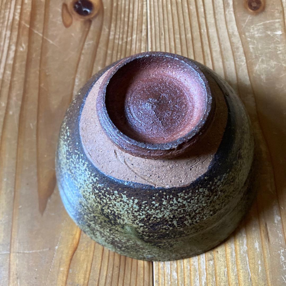 丹波　石田陶春　抹茶碗　民芸　民藝　丹波布