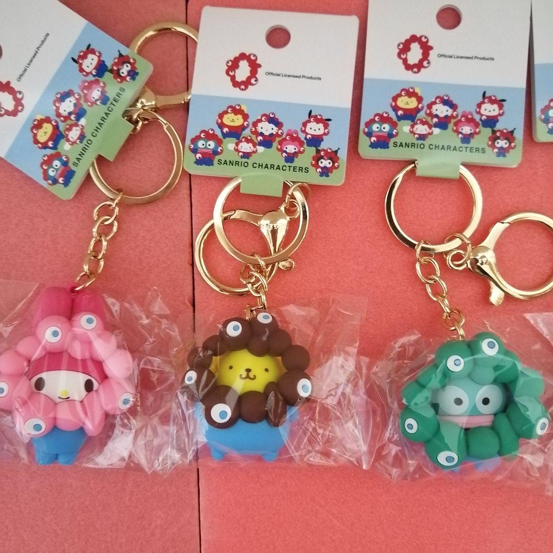 サンリオ　ミャクミャク　なりきり立体キーホルダー　パステルカラー　コンプリート