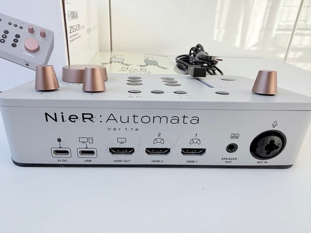ヤマハ　ZG01　NieR:Automata　ストリーミングオーディオミキサー