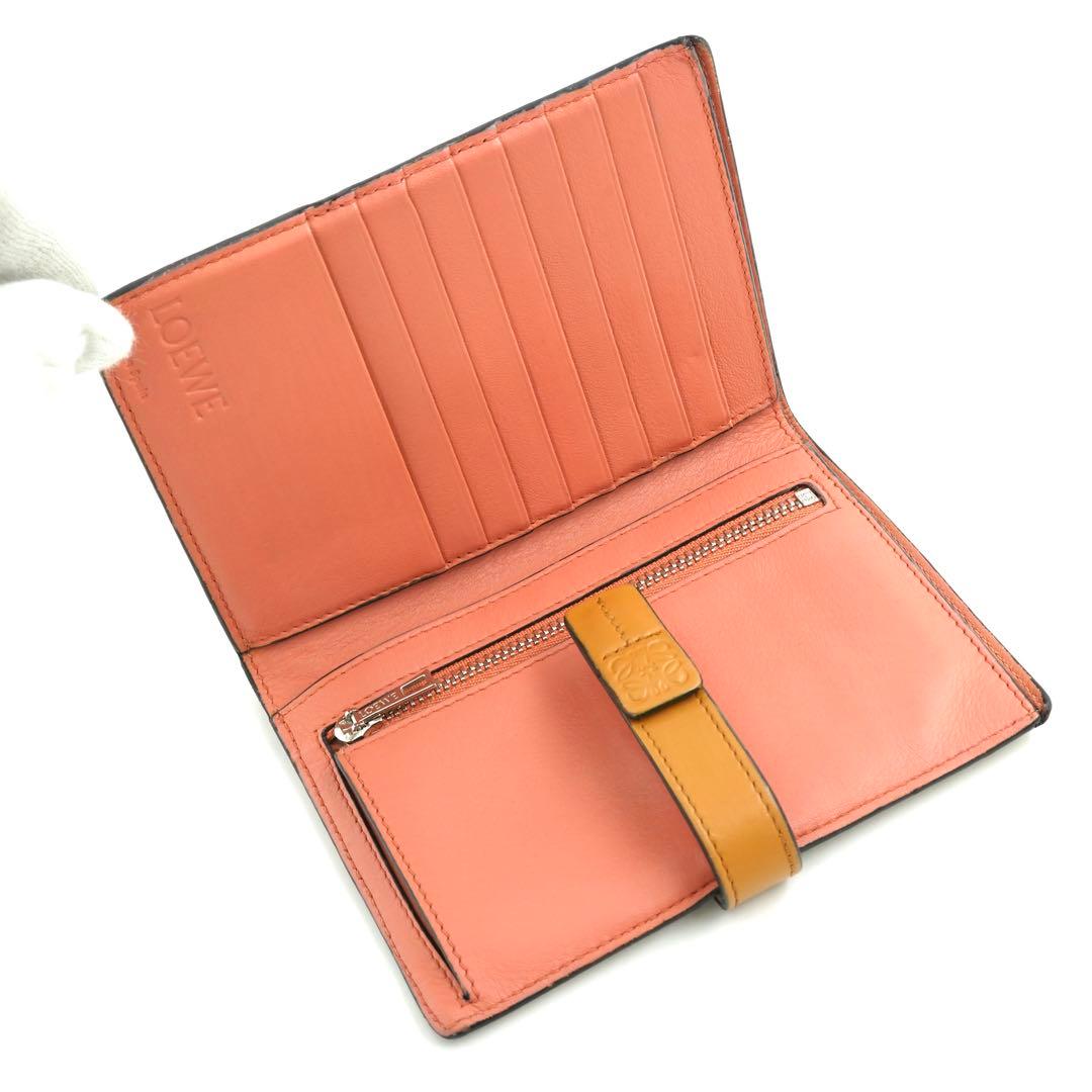 ✨未使用展示品✨ LOEWE ミニ財布 バーティカル アナグラム アマソナ