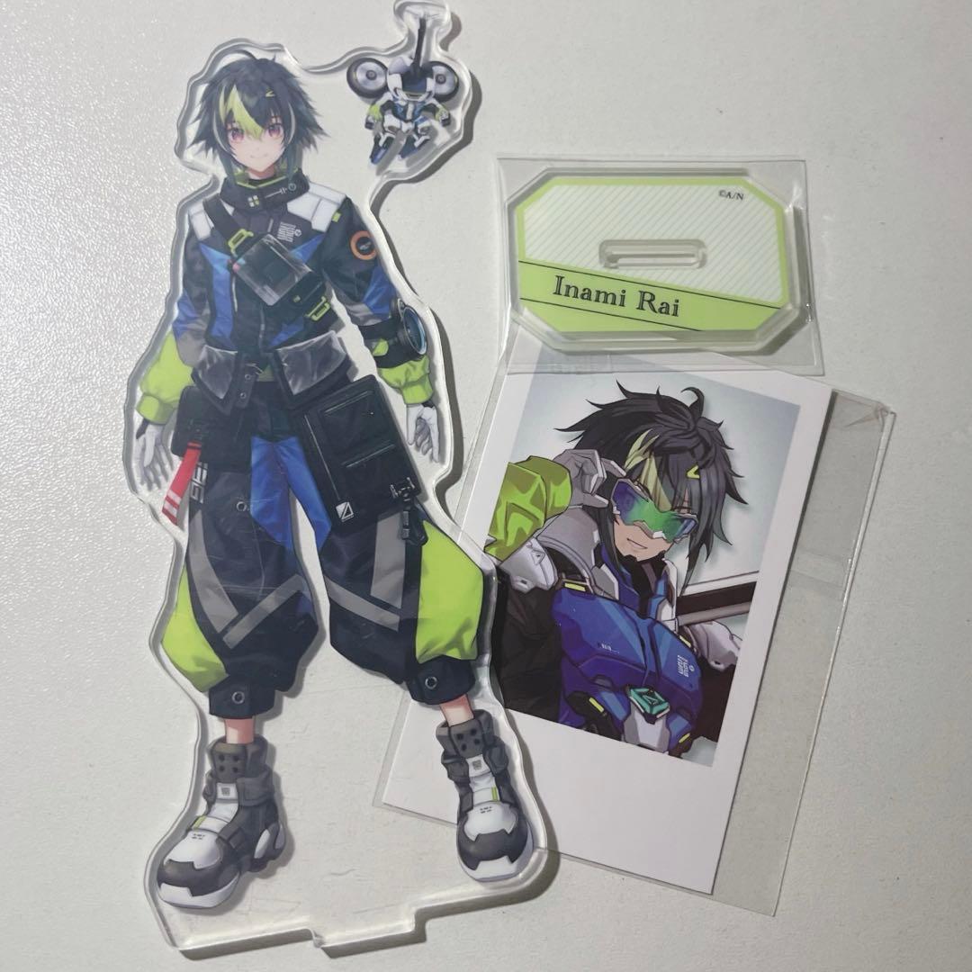 にじさんじ 伊波ライ アクリルスタンド welcome チェキ風カード