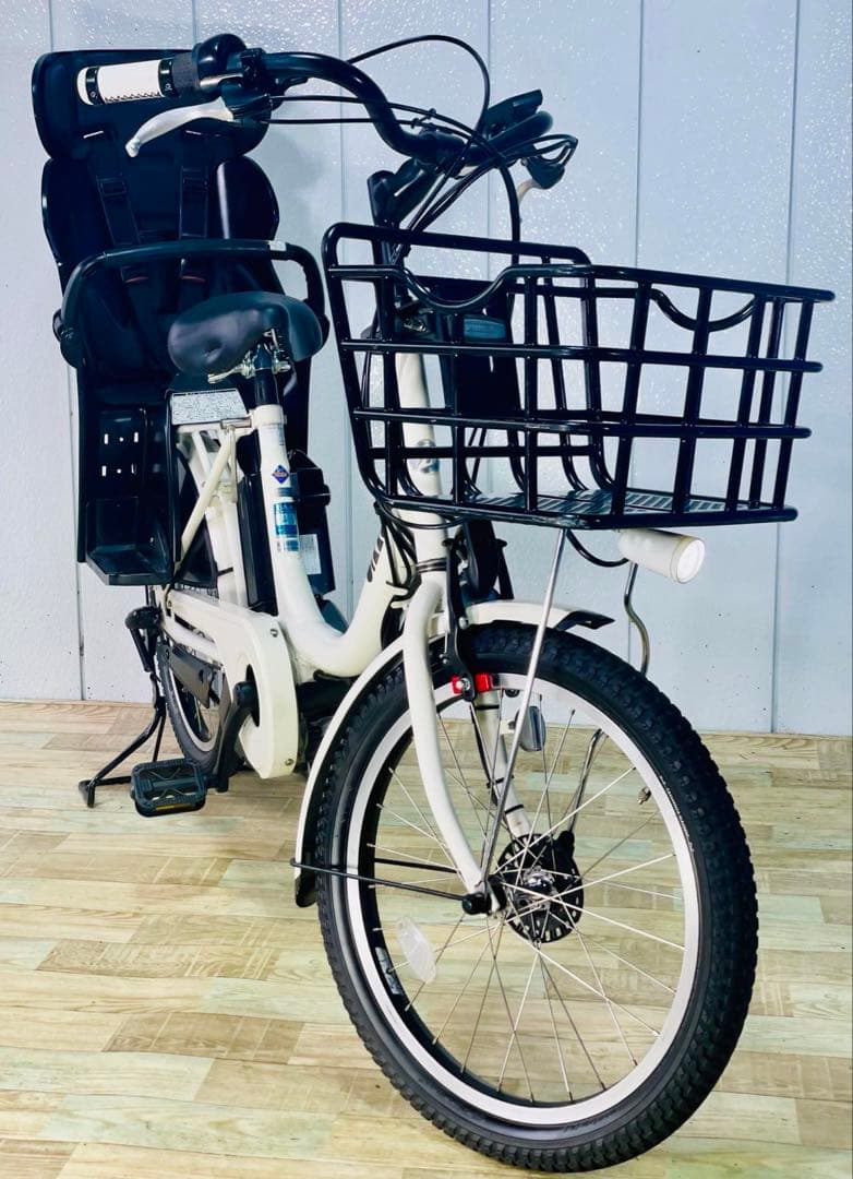 2952ブリヂストン8.7アンペア20インチ子供乗せ　電動アシスト自転車