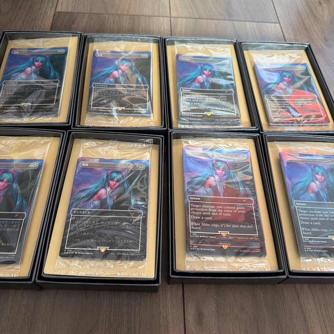 8セット】MTG 初音ミク foilJP ENFoil Edition