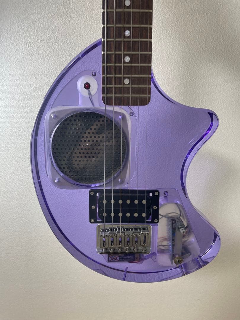 希少】ZO-3 エレキギター スケルトンパープル フェルナンデス ギター