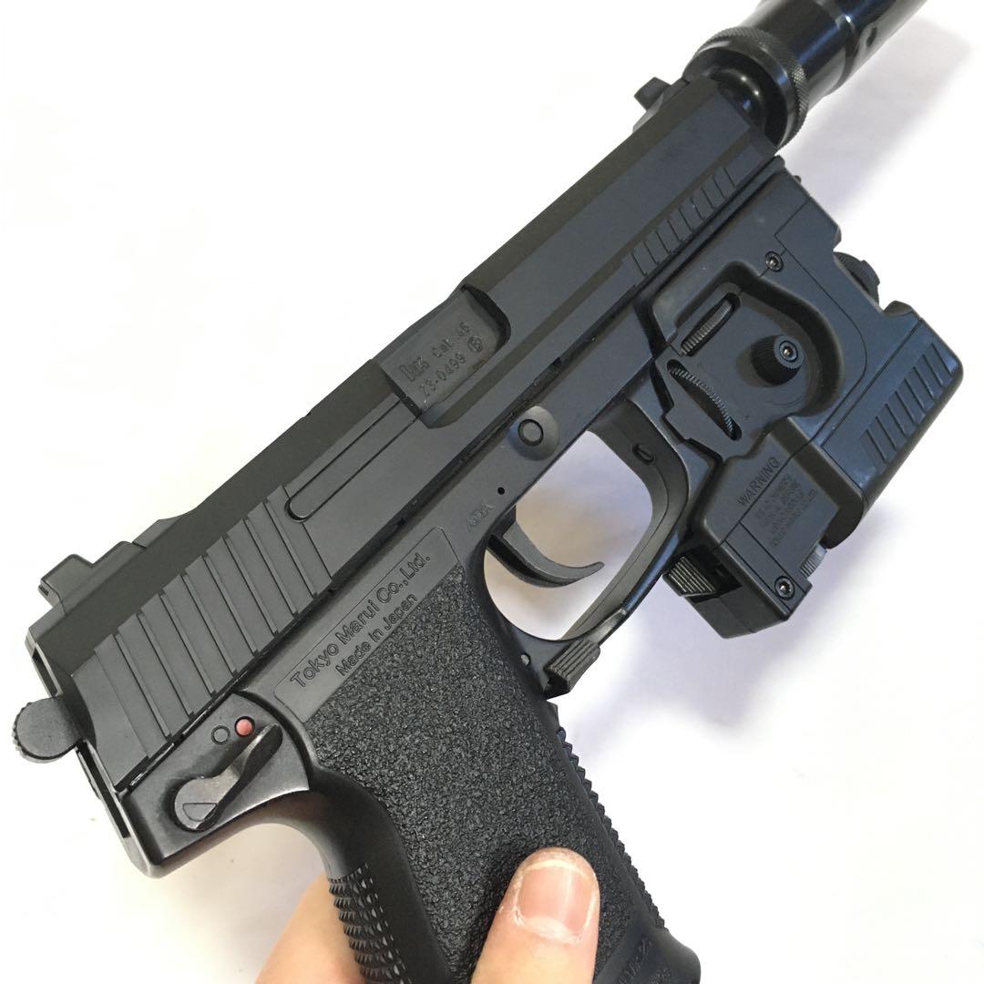 【超美品】 東京マルイ ガスガン 固定スライド SOCOM ソーコム MK23