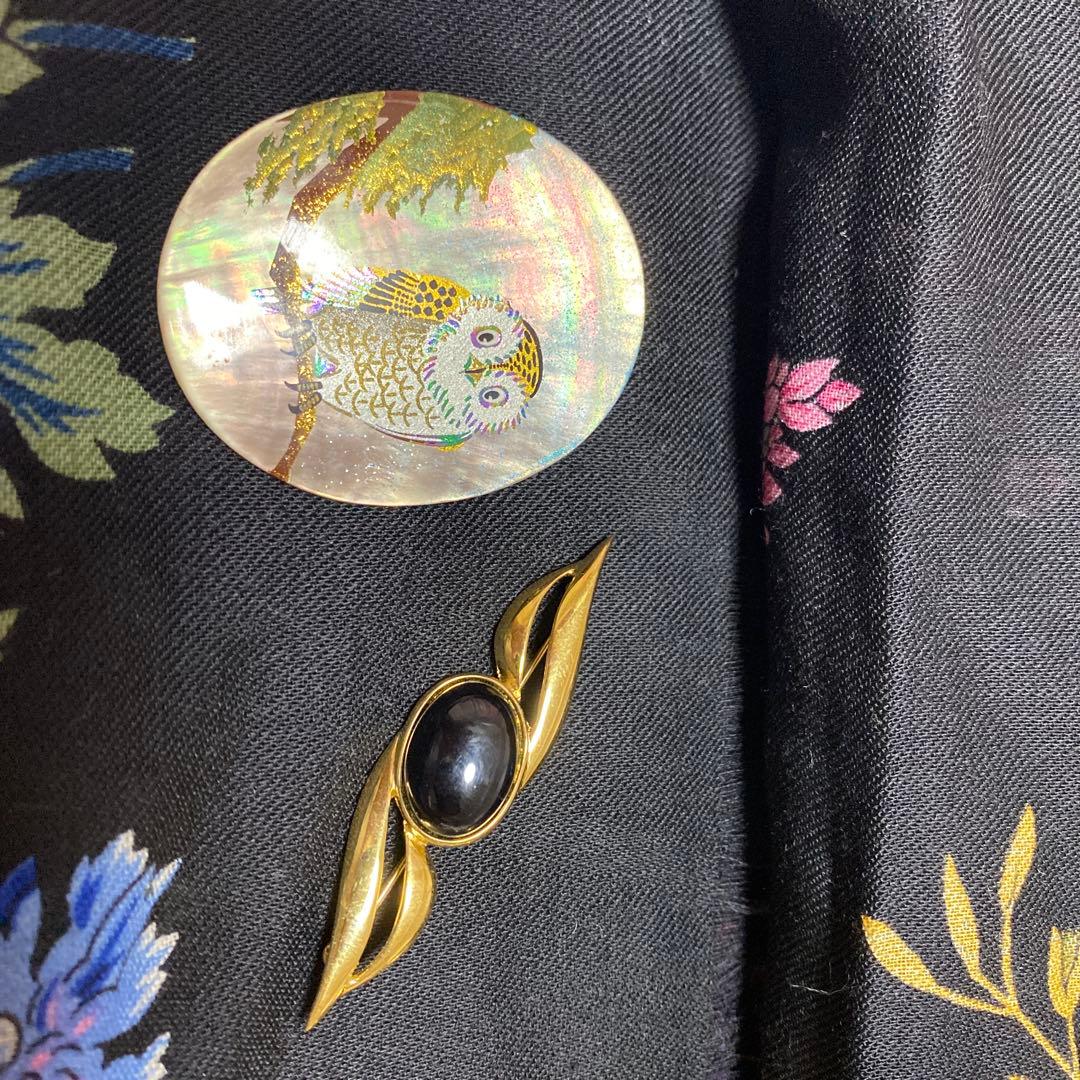 金属製ブローチ5点セット