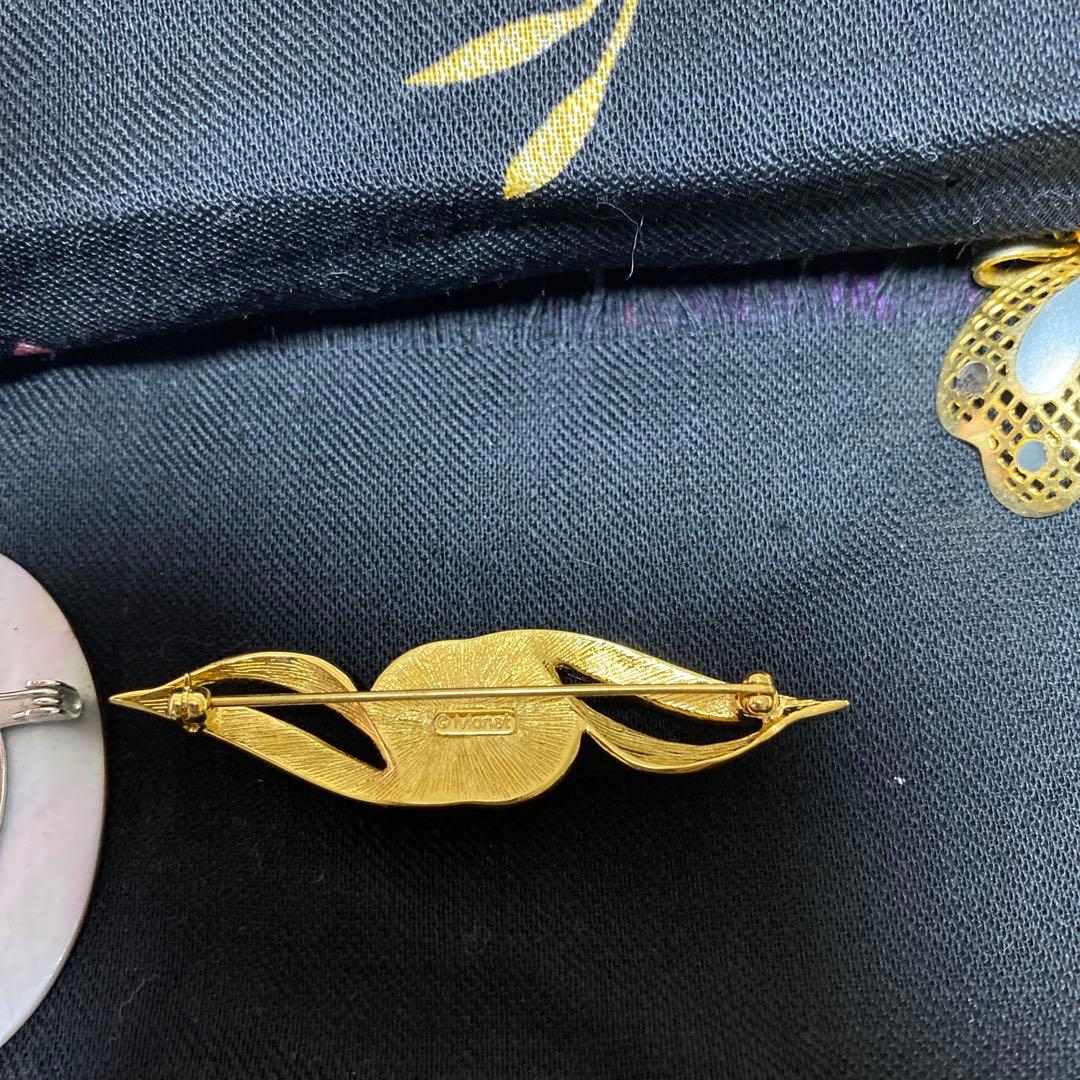 金属製ブローチ5点セット