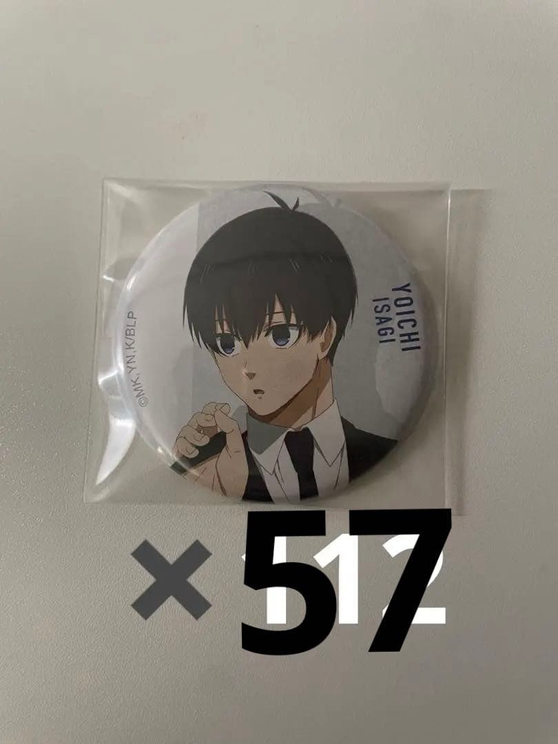 ブルーロック 潔 世一 ベースヤード 缶バッジ