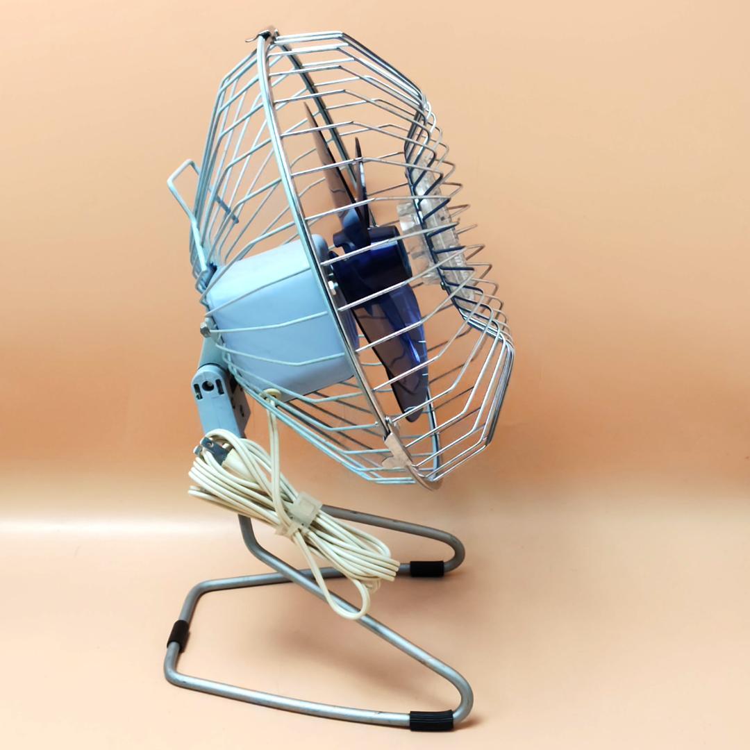 動作品】ホリエ電機 卓上扇風機 HF-20C そよ風 昭和 レトロ 箱付き