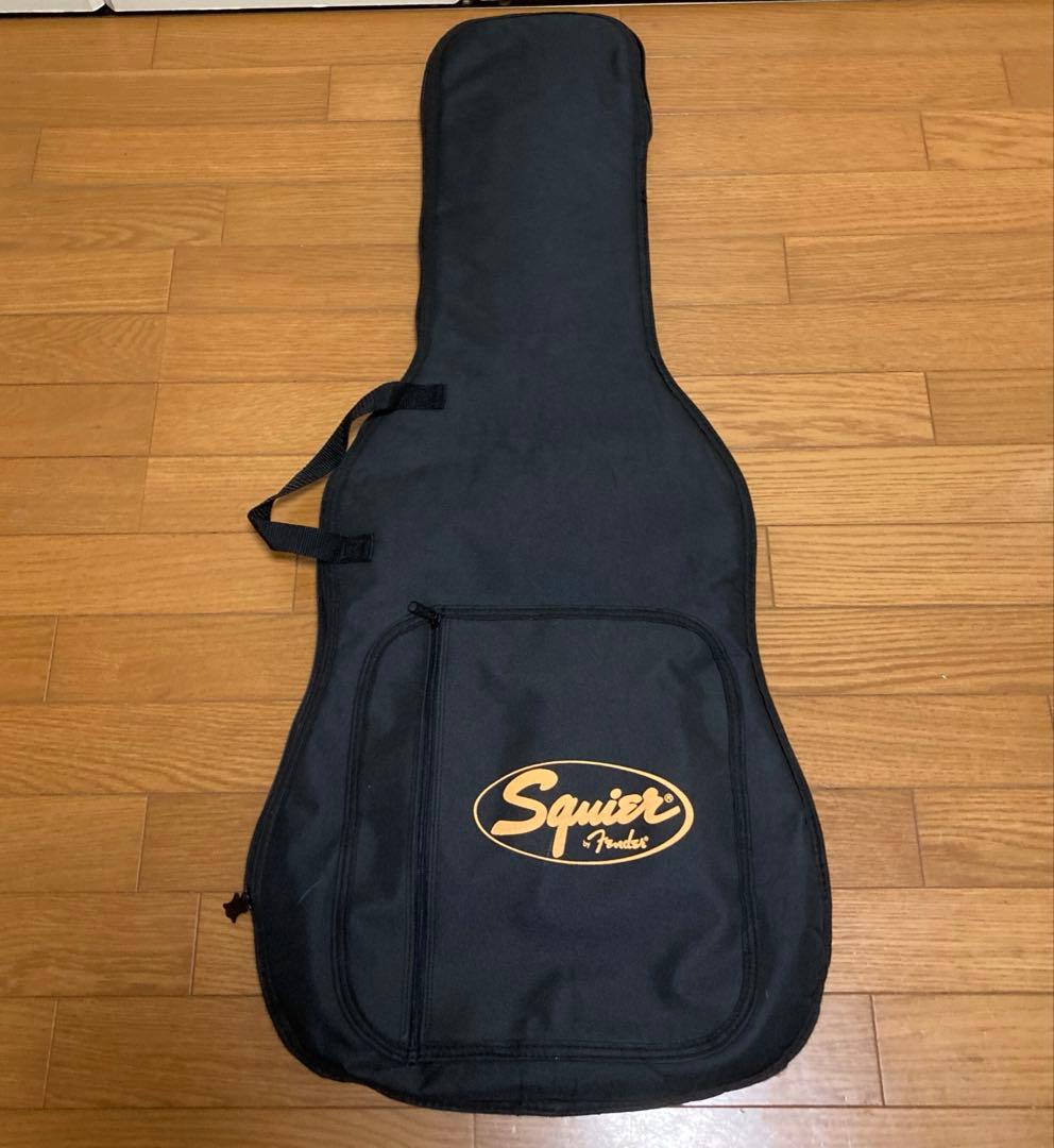 Squier Stratocaster ギター ピンク ホワイト バンド 初心者