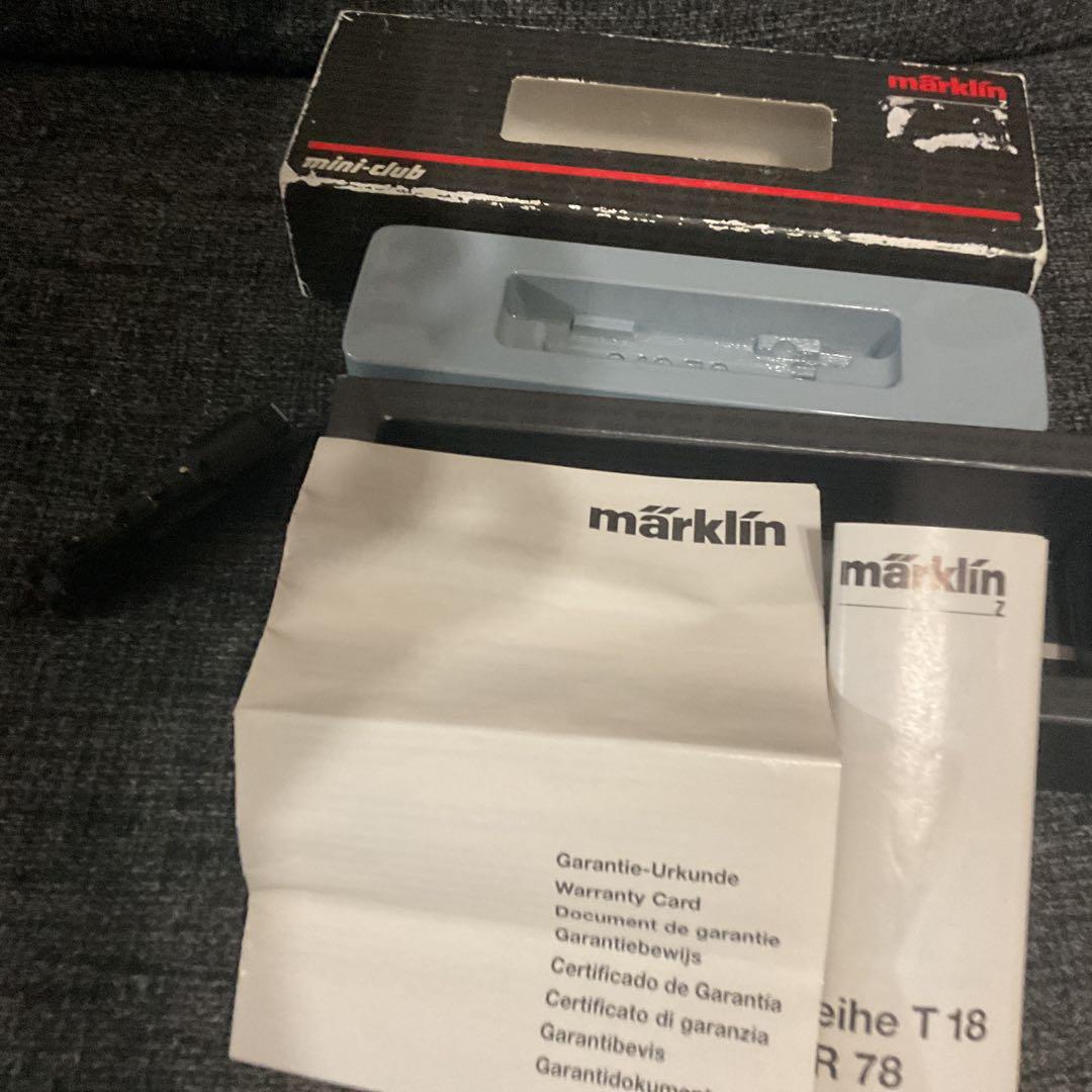 メルクリン ミニクラブ Zゲージ 88063 蒸気機関車