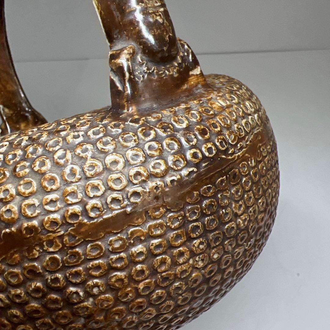 江戸時代 平戸焼 茶注 幅約18.5㎝ 東Y7-1104④トヒチサ 江戸時代