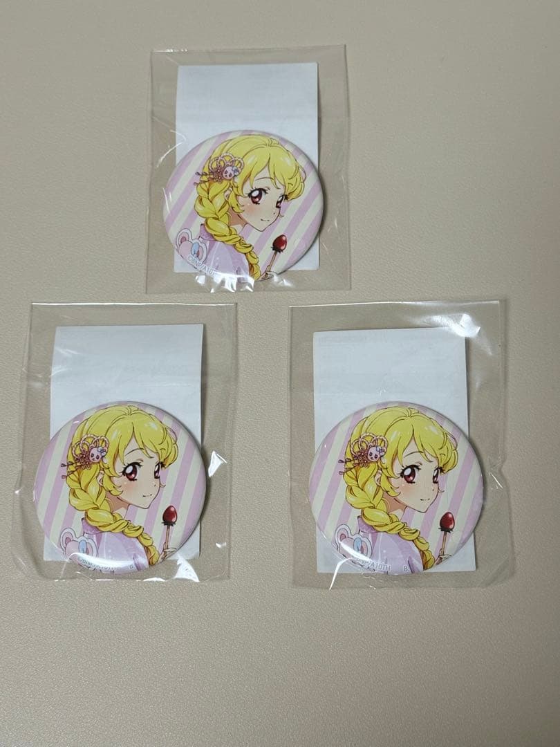 星宮いちご 缶バッジ ハピクロ 浴衣 5点セット 劇場版 アイカツ