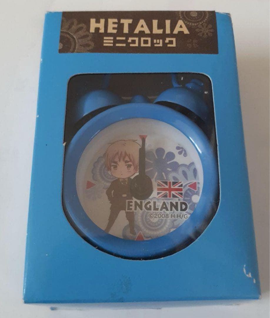 ヘタリア　イギリス　ミニクロック　未開封品ですが箱破損あり ヘタリア イギリス ミニクロック 未開封品ですが箱破損あり クロック