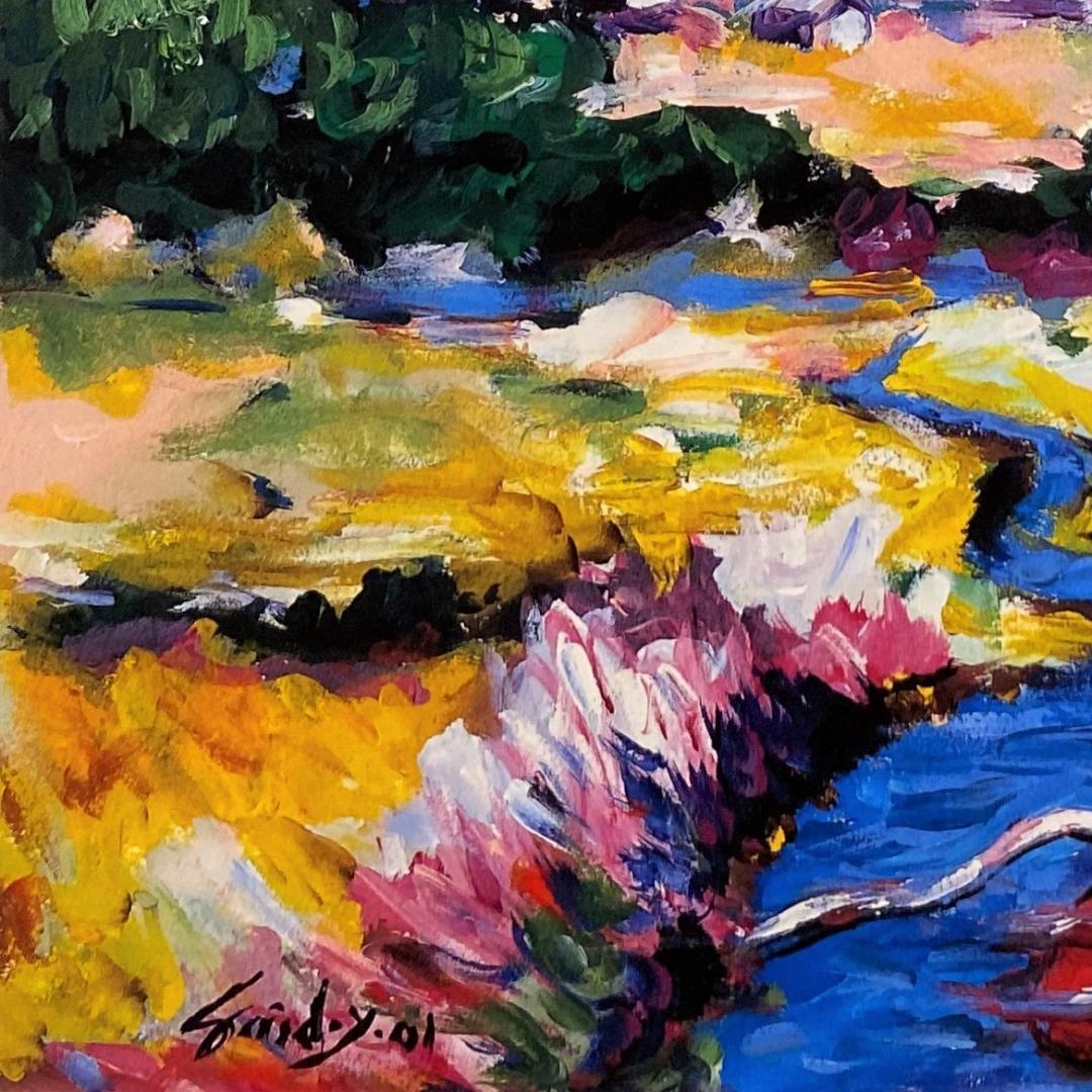 サイードアブデルサイエッド、【仮面】、希少な額装用画集より