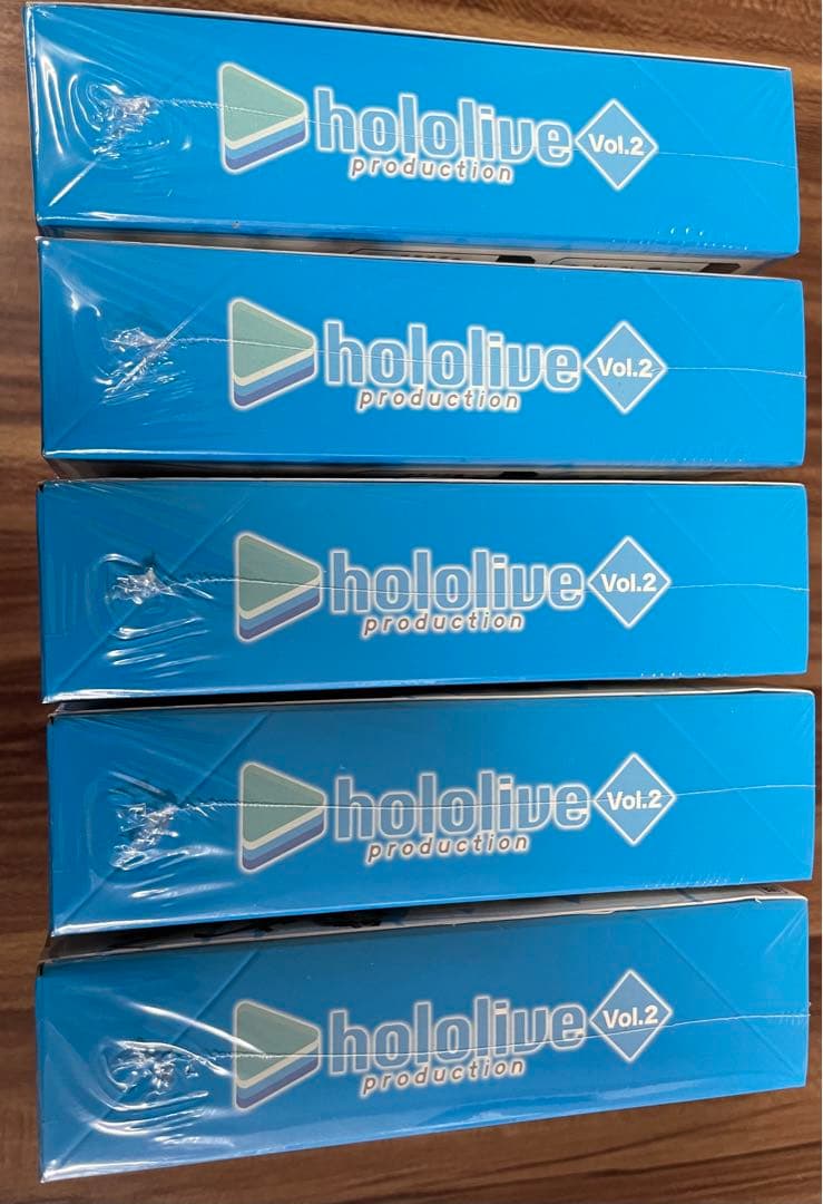 ホロライブ ヴァイスシュヴァルツ vol.2 未開封 BOX 5個