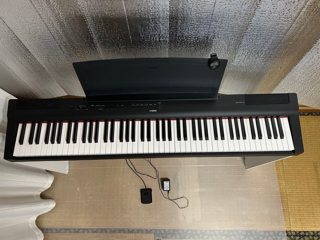 YAMAHA ヤマハP-125A 電子ピアノ2024年製 スタンド メトロノーム