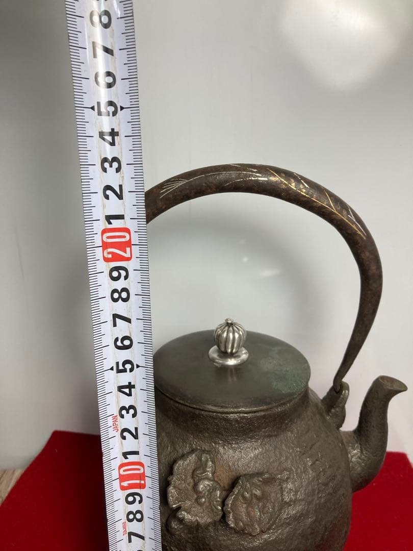 茶道具 金屋五郎三郎作 鉄製 香合 共箱 C 9266 茶道具 金屋五郎三郎作