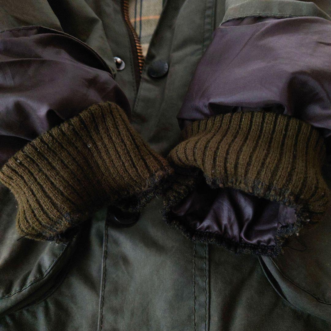 【美中古】バブアー　ビデイル　セージグリーン　36