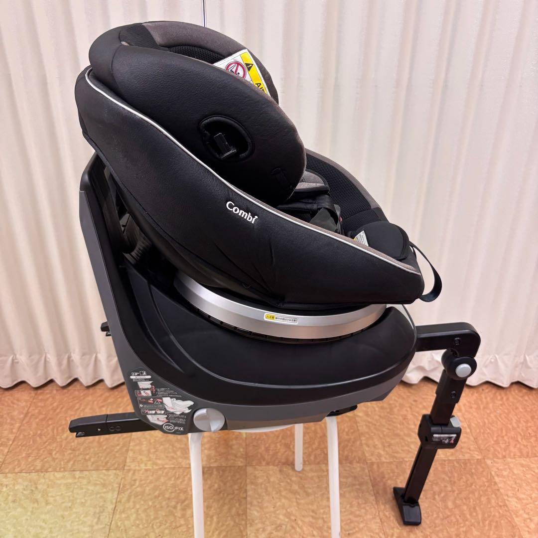 クリーニング済 ☆綺麗☆ コンビ クルムーヴ ISOFIX ブラック