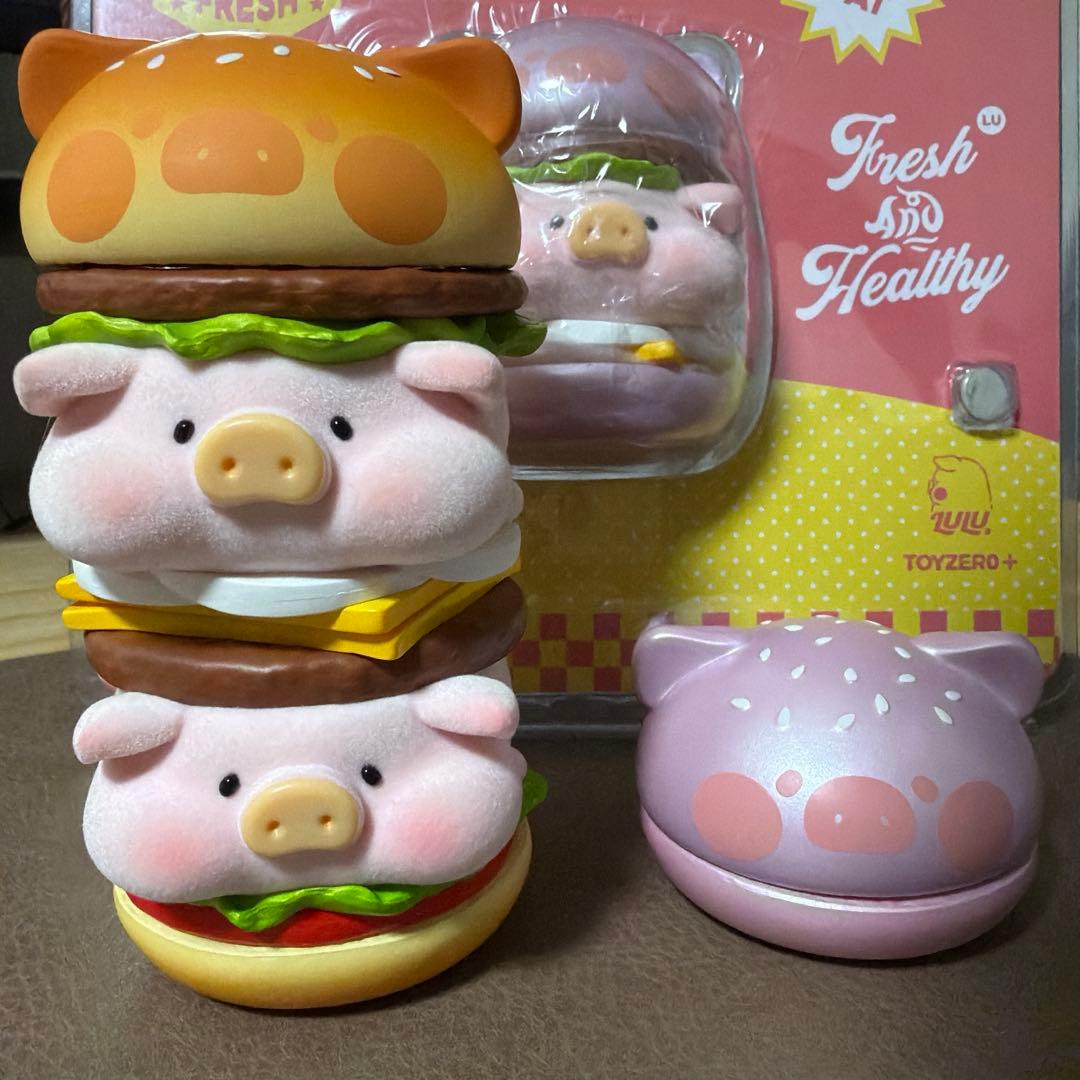 子豚ルル lulu the piggy ピンクハンバーガー 新品未開封 希少