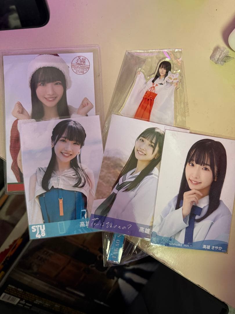 ゆ*様 STU48 高雄さやか 直筆サイン入りチェキ まとめ売り