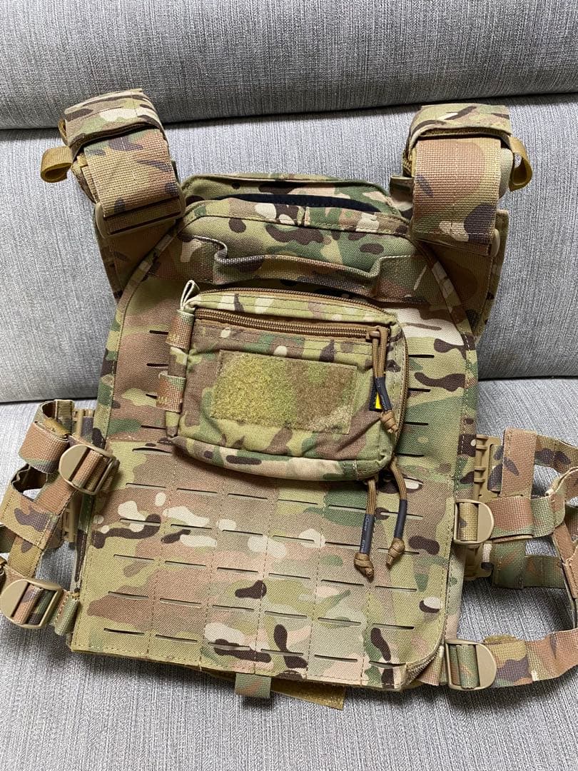 マルチカム プレートキャリア VOTAGOO マルチカムデザインの耐久性