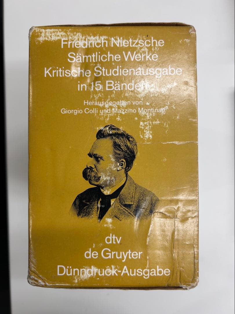 DTV「フリードリヒ・ニーチェ全集」全15冊揃セットドイツ語版/思想