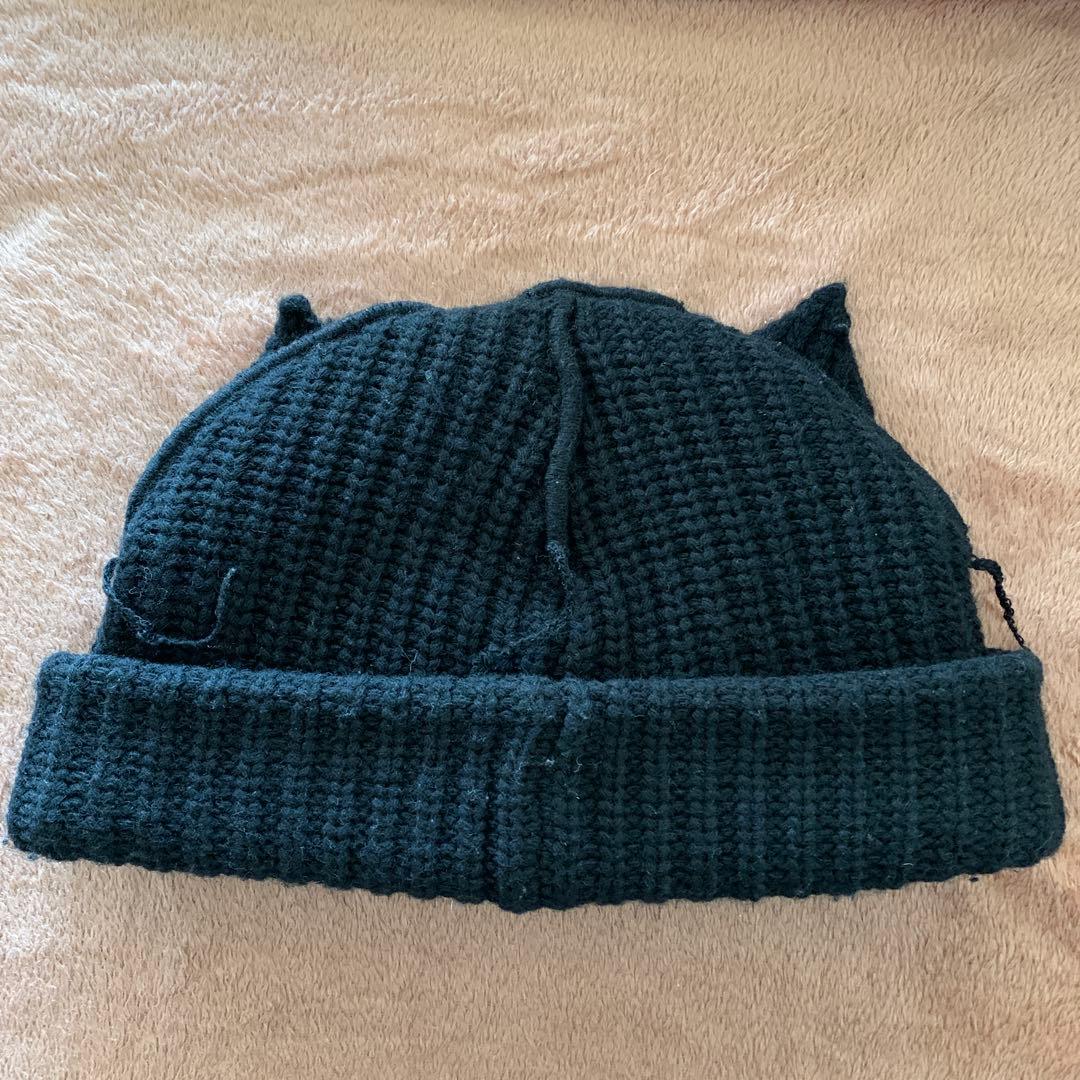 新品 masaki kyoko ニット帽 花刺繍 佐藤繊維 エムアンドキョウコ エム