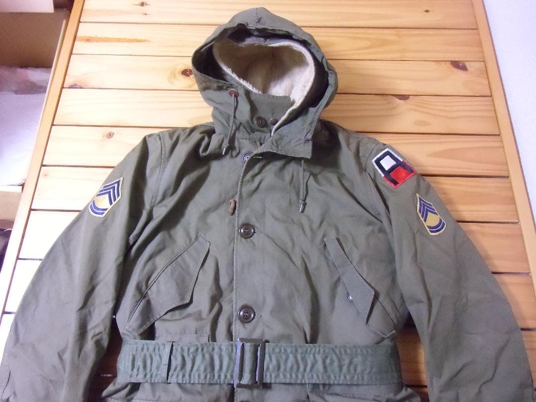 ★アメリカ軍＊陸軍１９４７/Ｍ４７パーカー＊日本人サイズ/ＵＳサイズのＳ（実物）