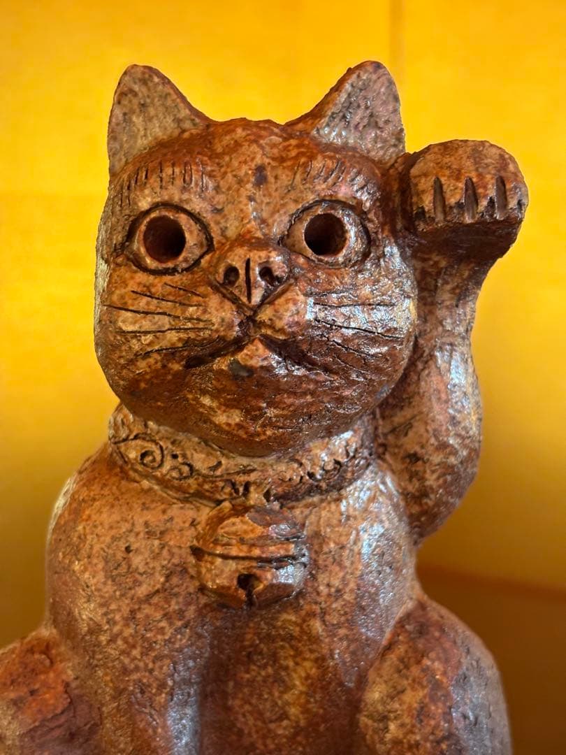 美品】博多人形 西邑作「藍染の女」ガラスケース・木札付き 伝統工芸品