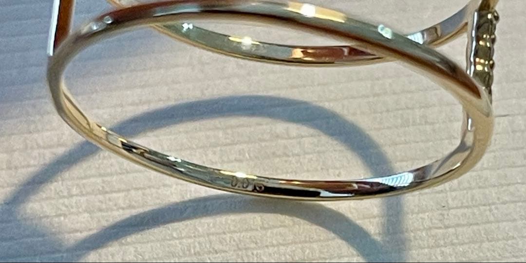 cui-cui k10ダイヤリング　#13 13号　ダイヤモンド　指輪