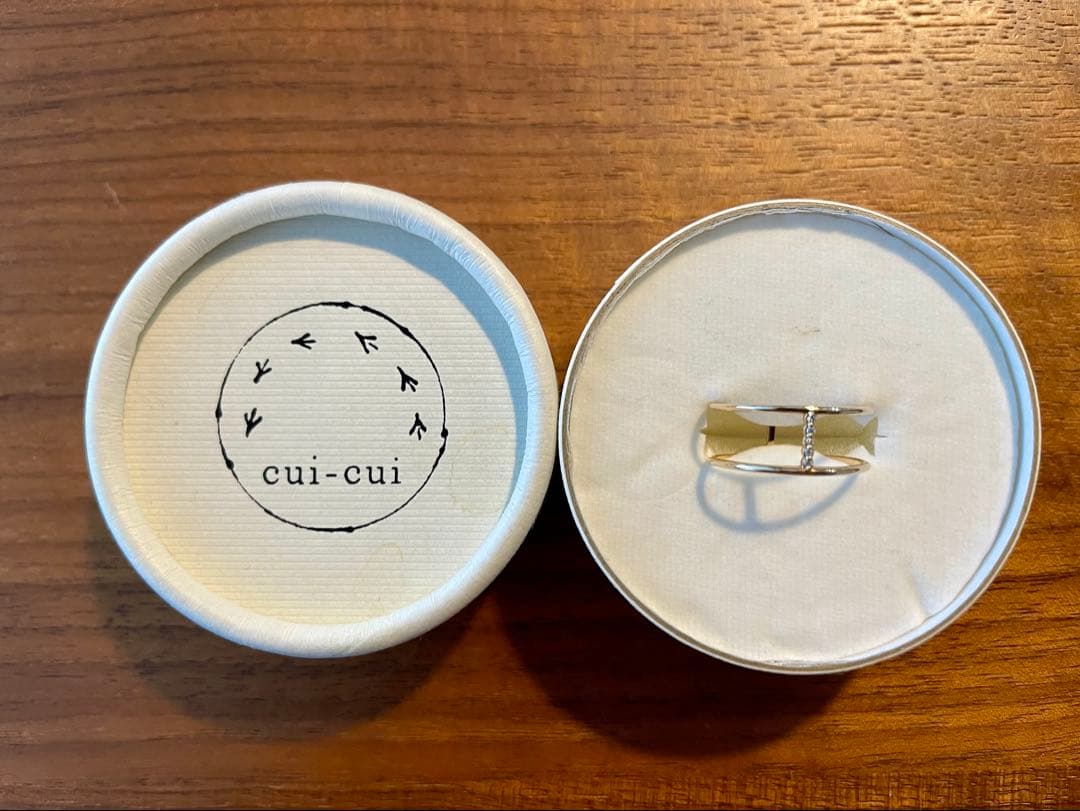 cui-cui k10ダイヤリング　#13 13号　ダイヤモンド　指輪