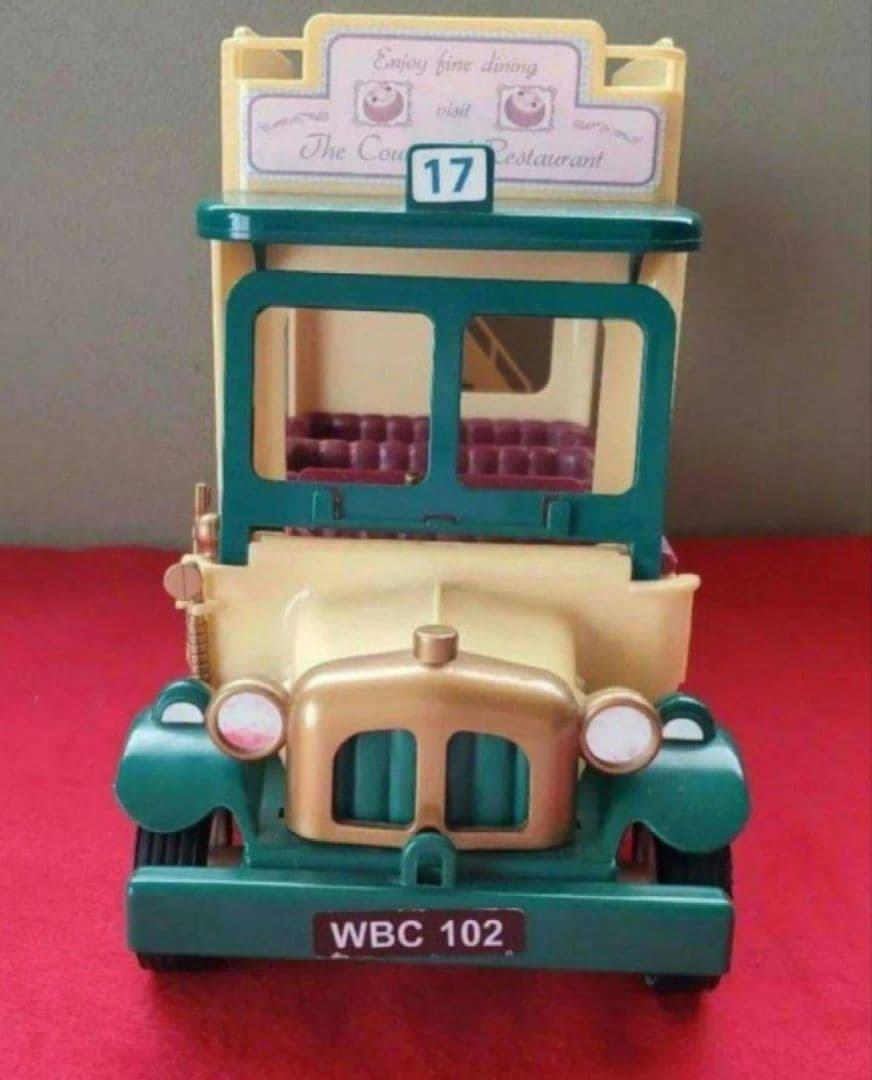 海外版 シルバニアファミリー スクールバス レア 希少 5/4まで！海外版