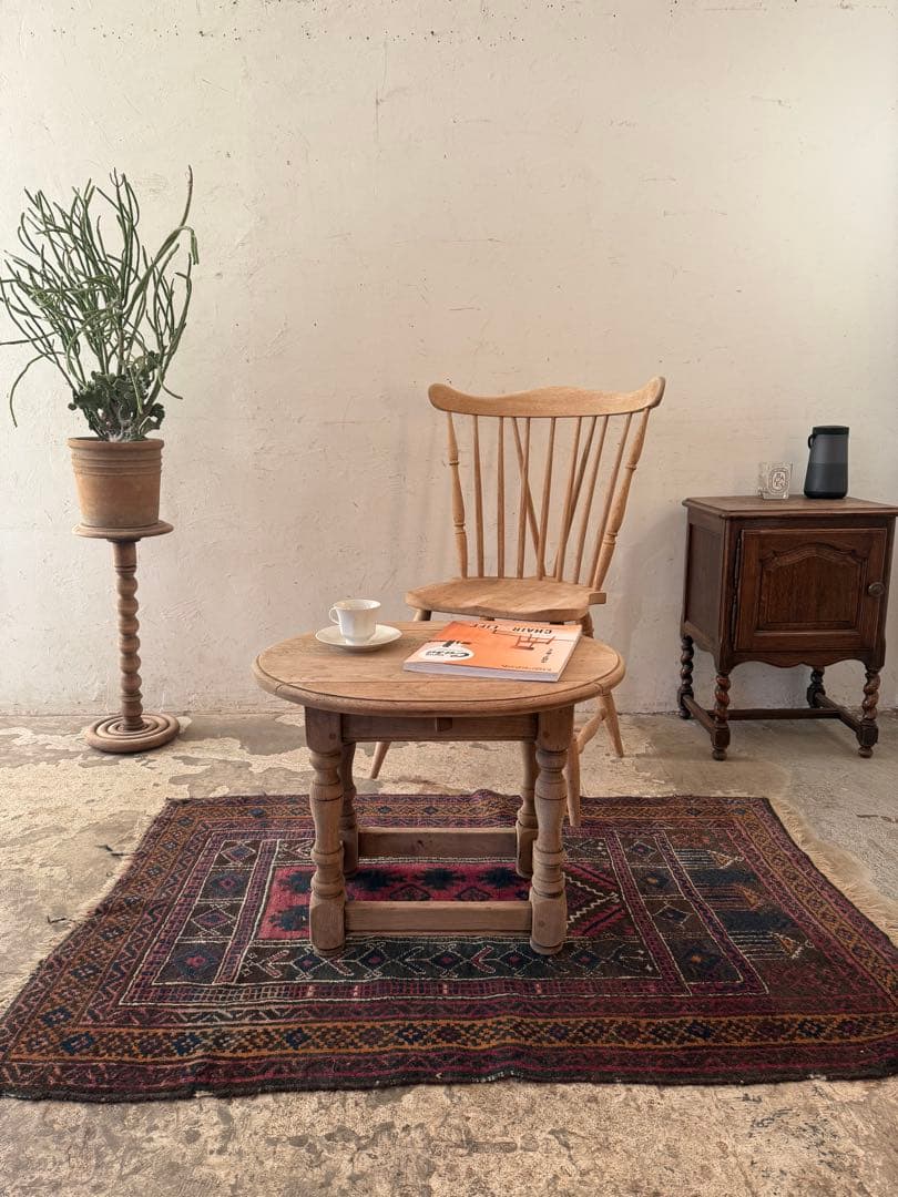 ビンテージ ドロップリーフテーブル ドロップサイドテーブル 剥離