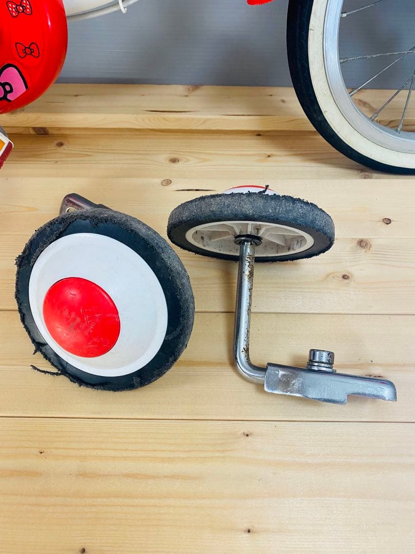 キティーちゃん　サンリオ　自転車　昭和レトロ　ビンテージ　三輪付き　まとめ