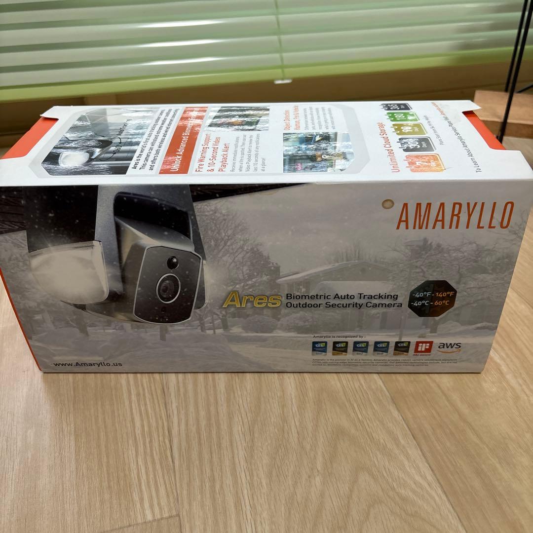 ね*る様 AMARYLLO Ares 生体認証屋外カメラ