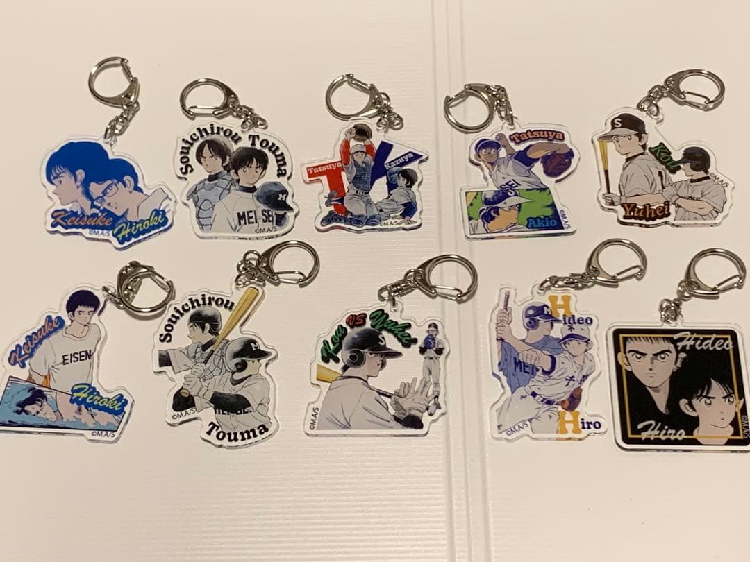 あだち充 カード あだち充展 55周年 ライバルアクリルチャーム