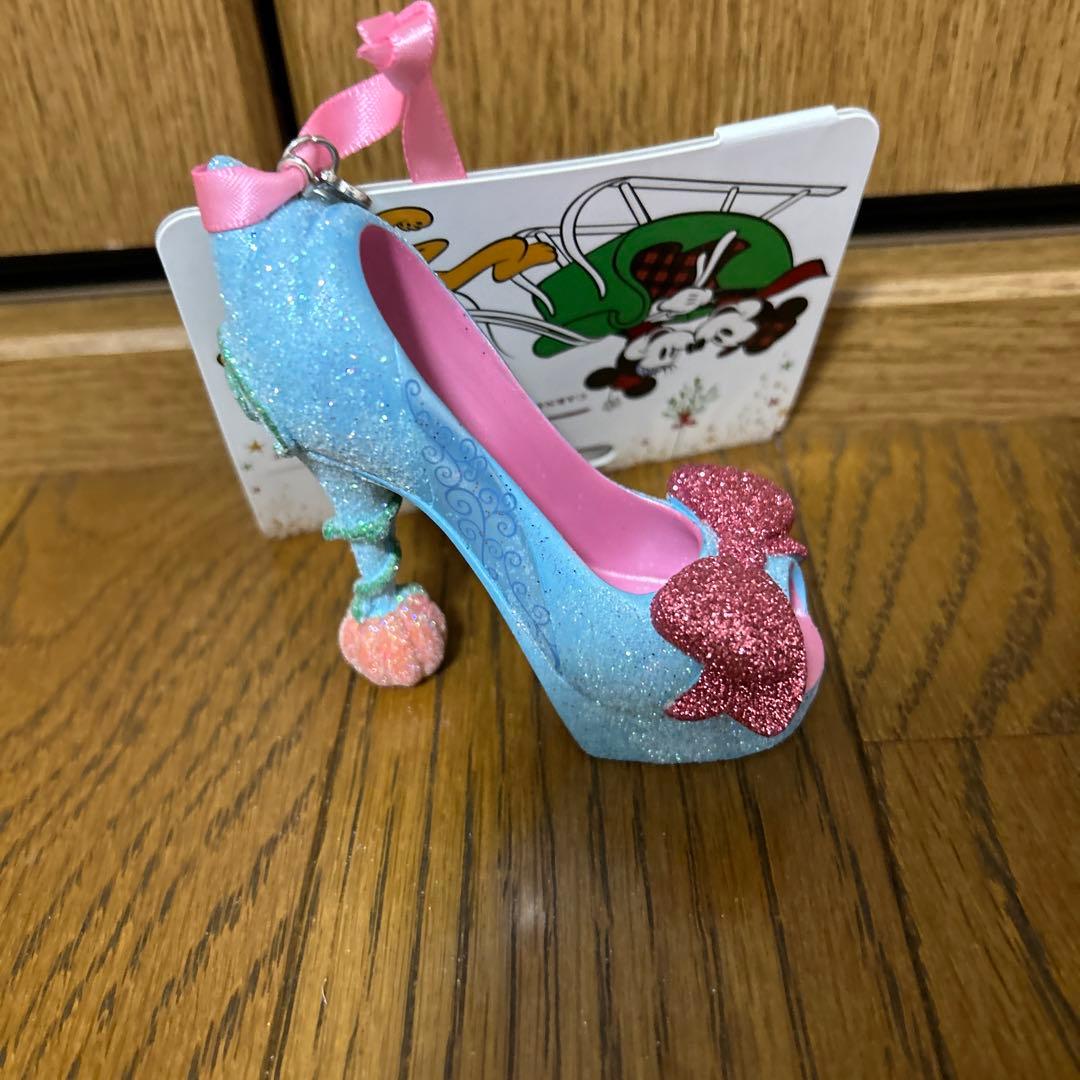 レア　ディズニー　フェアリーゴッドマザーシューオーナメント&カボチャの馬車