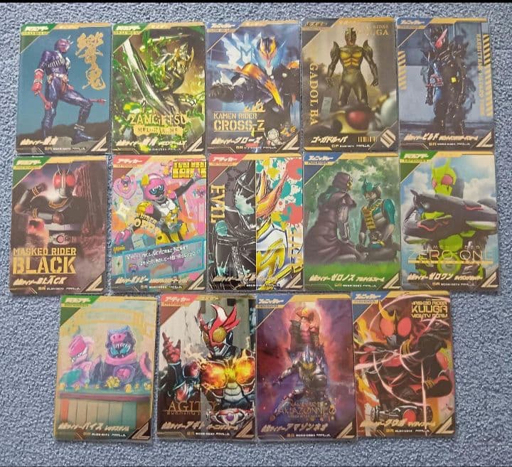 SRパラレル 計14枚】ガンバレジェンズ まとめ売り 引退 セット販売