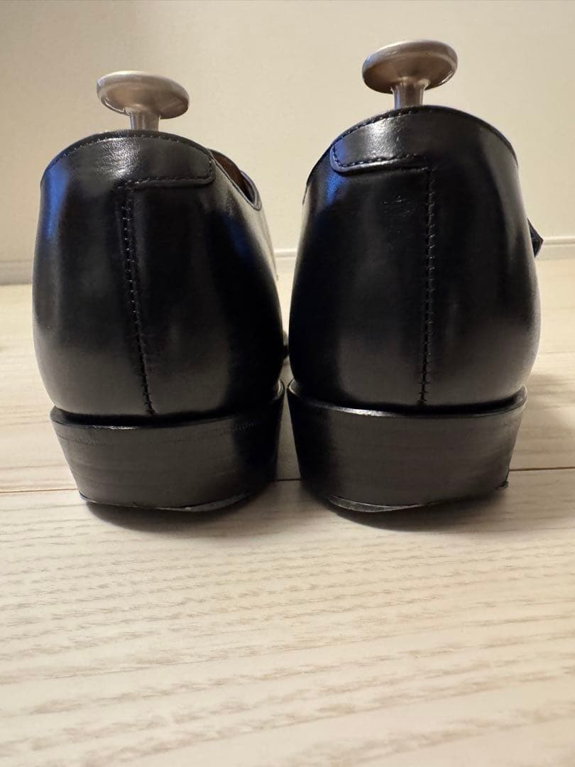 SHETLAND FOX ブラック ドレスシューズ