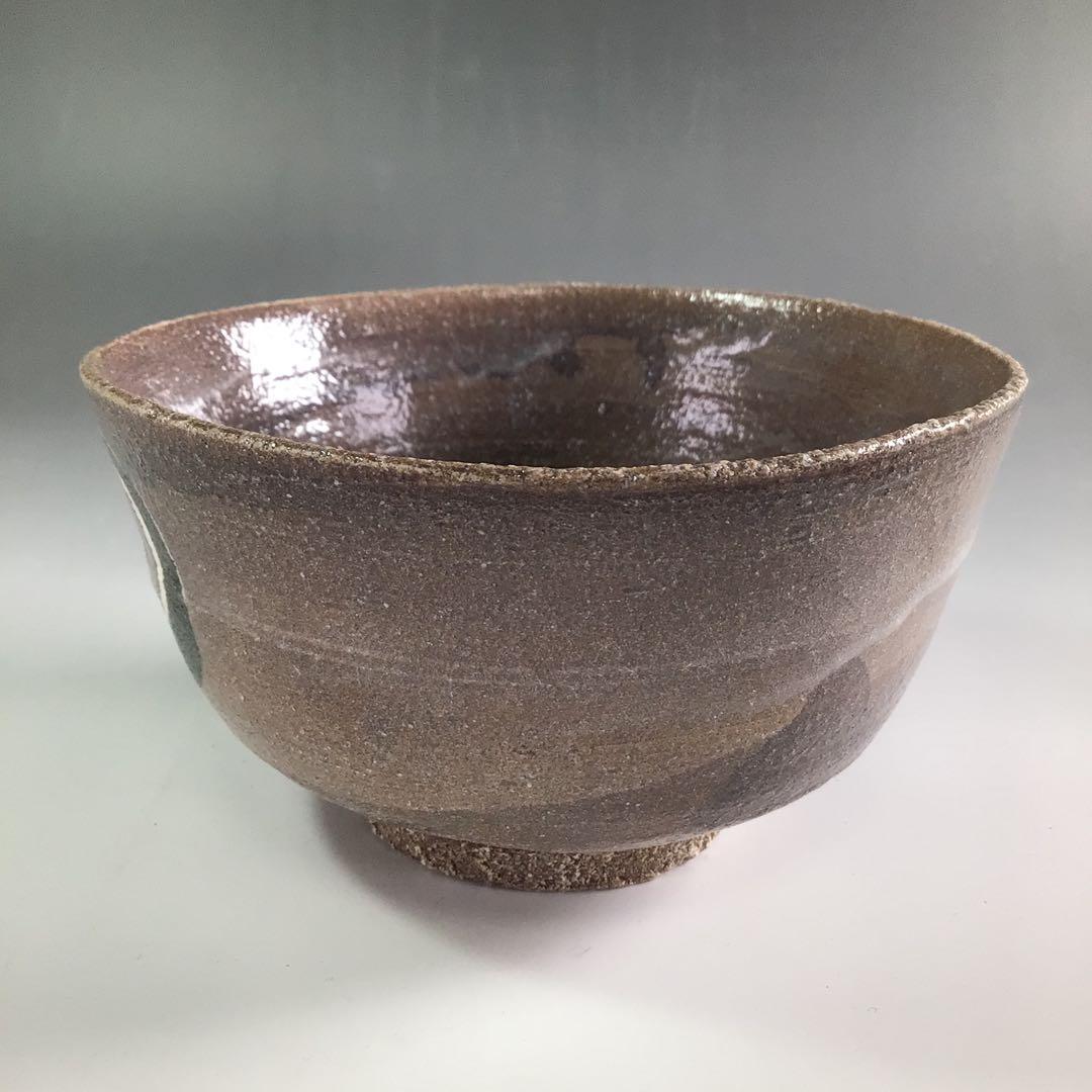 茶碗抹茶椀茶道具茶器銘訳あり欠け緑岩鉢丼