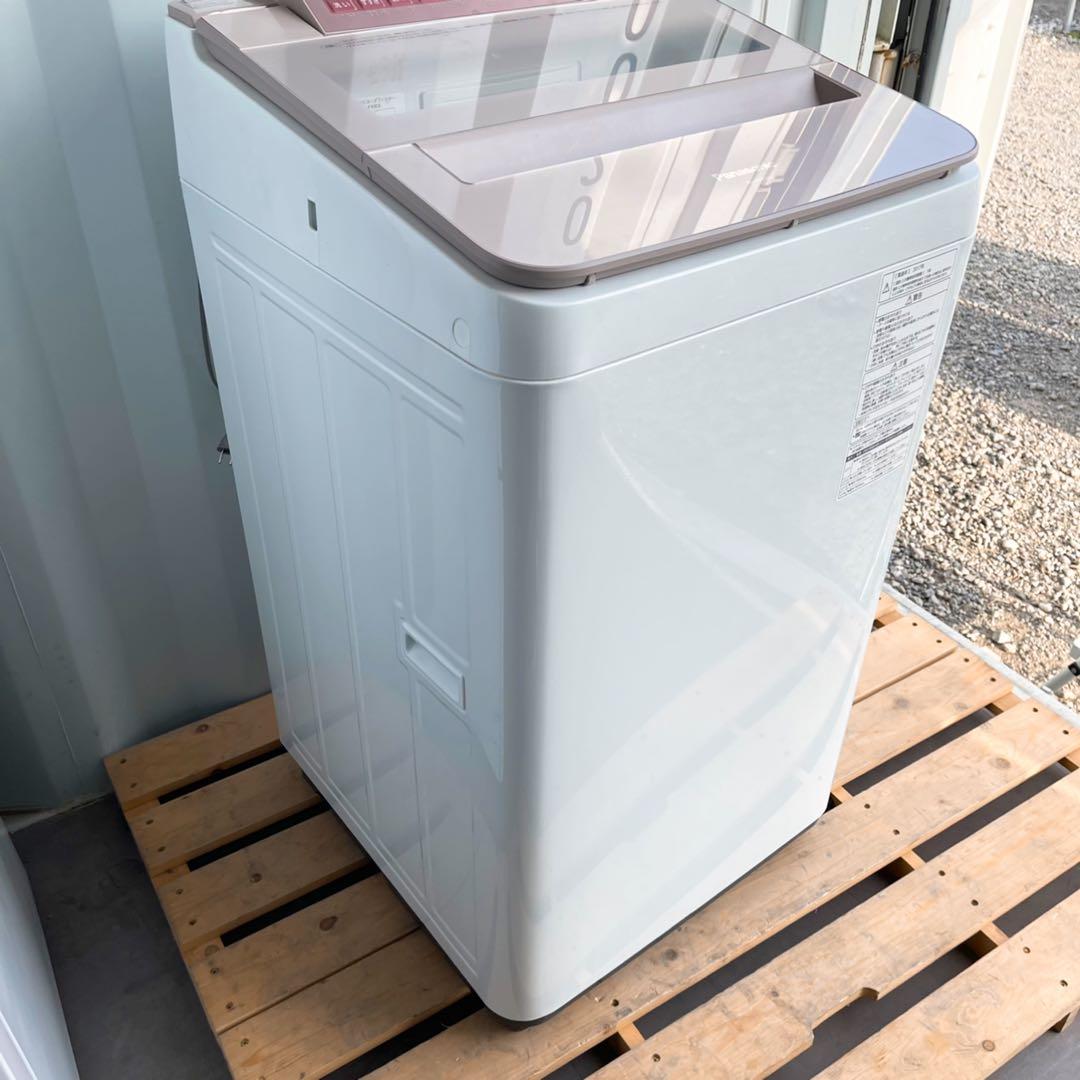 364取付無料！高性能パナソニックエコナビ搭載パステルピンク7kg洗濯機