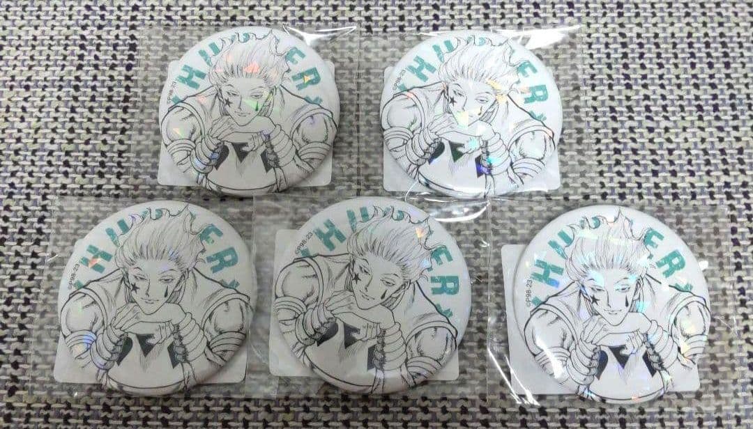 HUNTER×HUNTER オールスター缶バッジ ヒソカ 幻影旅団 ② - メルカリ