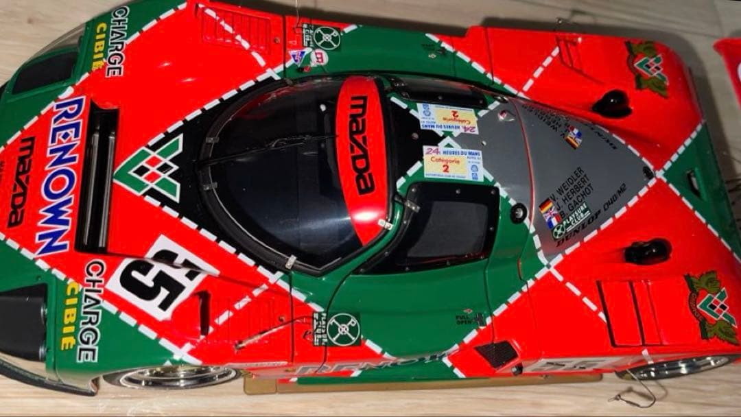 7/21まで値下げ】AUOTart 1/18 1991年MAZDA 787B 7/21まで値下げ】AUOTart