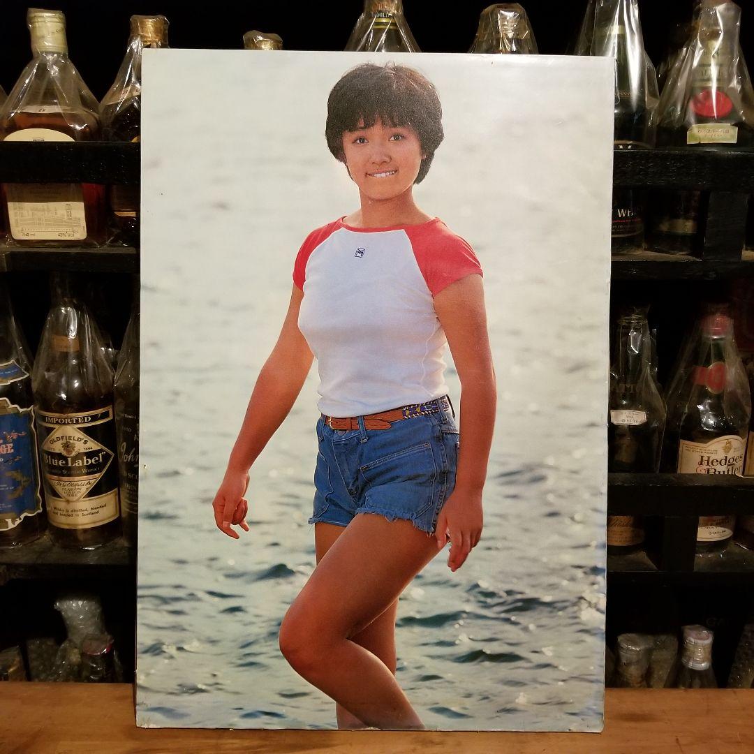 非売品　門あさ美　榊原郁恵　西城秀樹　ピンクレディー　パネル　ポスター　セット