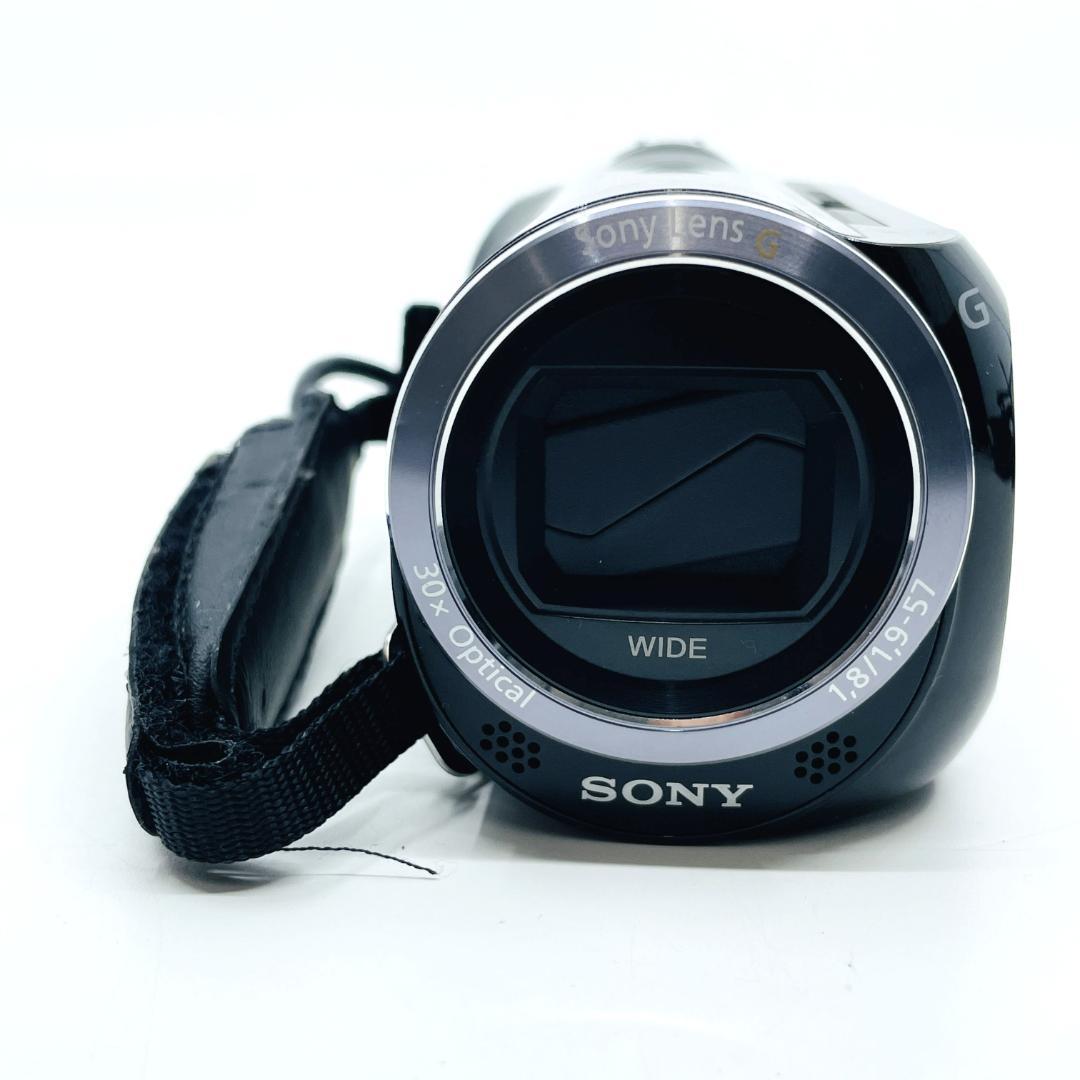 稼働〇　SONY　HDR-PJ380E　ビデオカメラ フルHD　プロジェクター