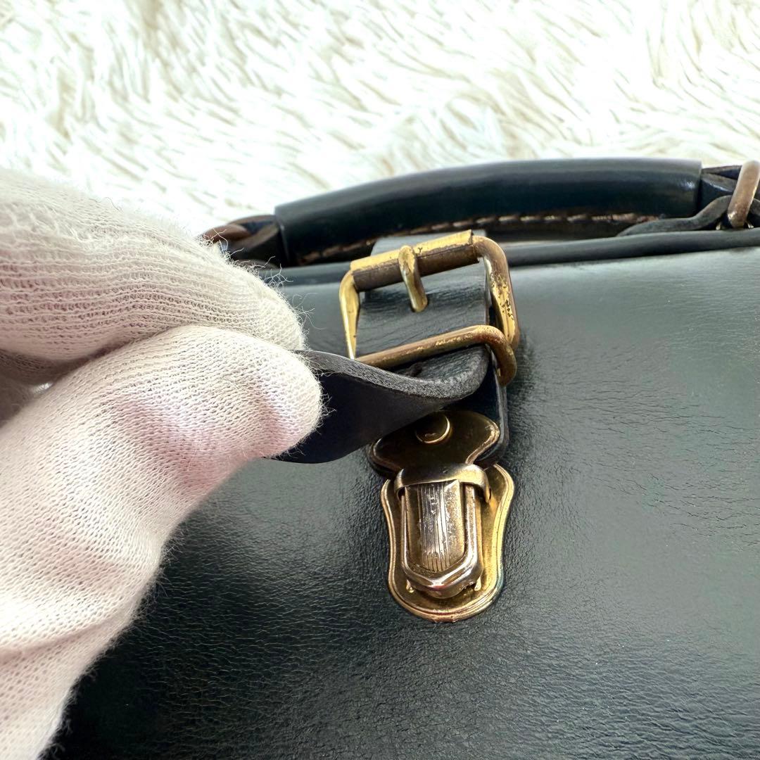 ヘルツ HERZ 2way ミニドクターズバッグ クロスボディ ダークグリーン