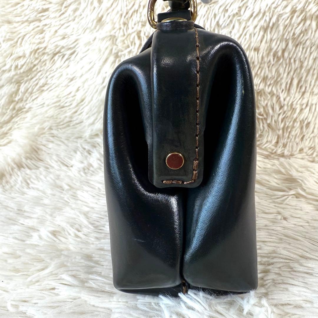 ヘルツ HERZ 2way ミニドクターズバッグ クロスボディ ダークグリーン