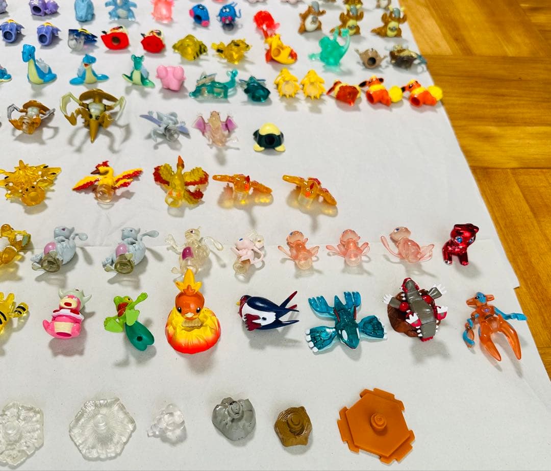 ポケモン モンコレ フィギュア 236体 セット売り クリア62体 当時物